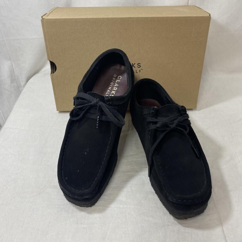 Clarks Originals クラークス オリジナルズ カジュアルシューズ Wallabee ワラビー black UK7.5/25.5cm -  メルカリ