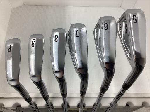 MACOグッツ セット 中古】 ダンロップ SRIXON ZX5 Mk II 6S アイアンセット IR NS