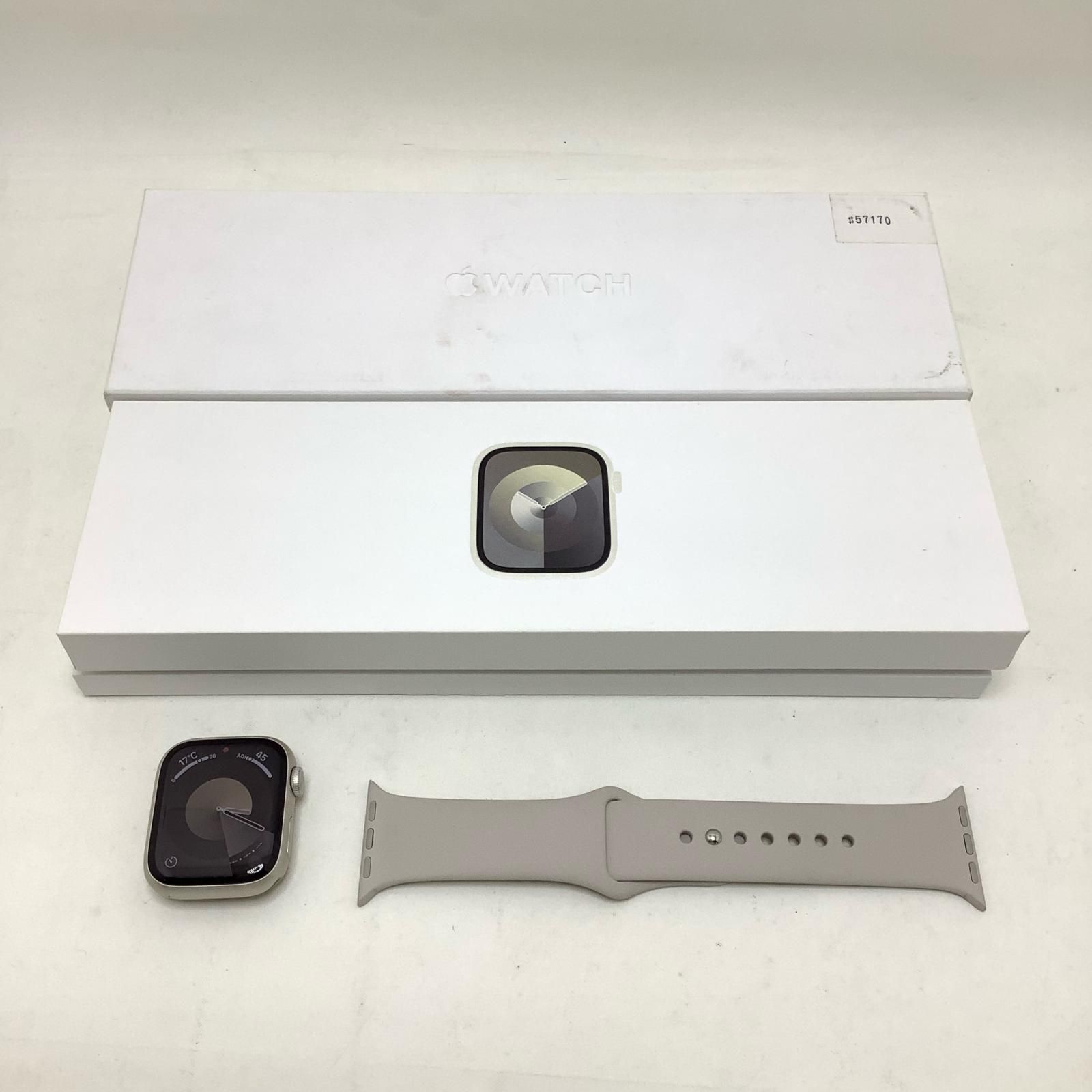 ▲▲Apple アップル アップルウォッチ MR8T3J|A APPLE WATCH S9 64GB スターライト MR8T3J|A