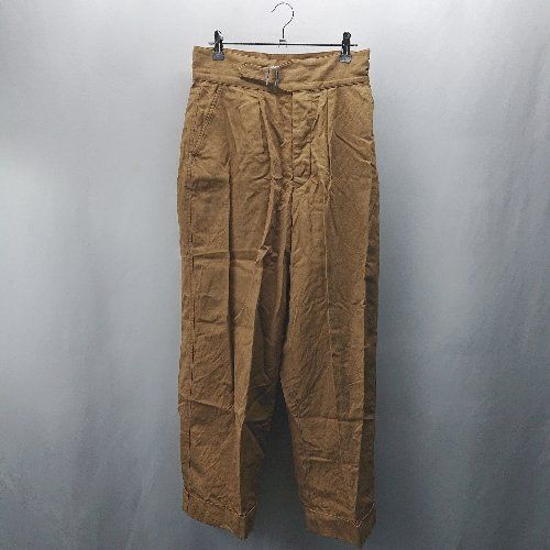 ◇ ⊇ HAVERSACK ハバーサック 綿混合 グルカパンツ サイズ1 キャメル  