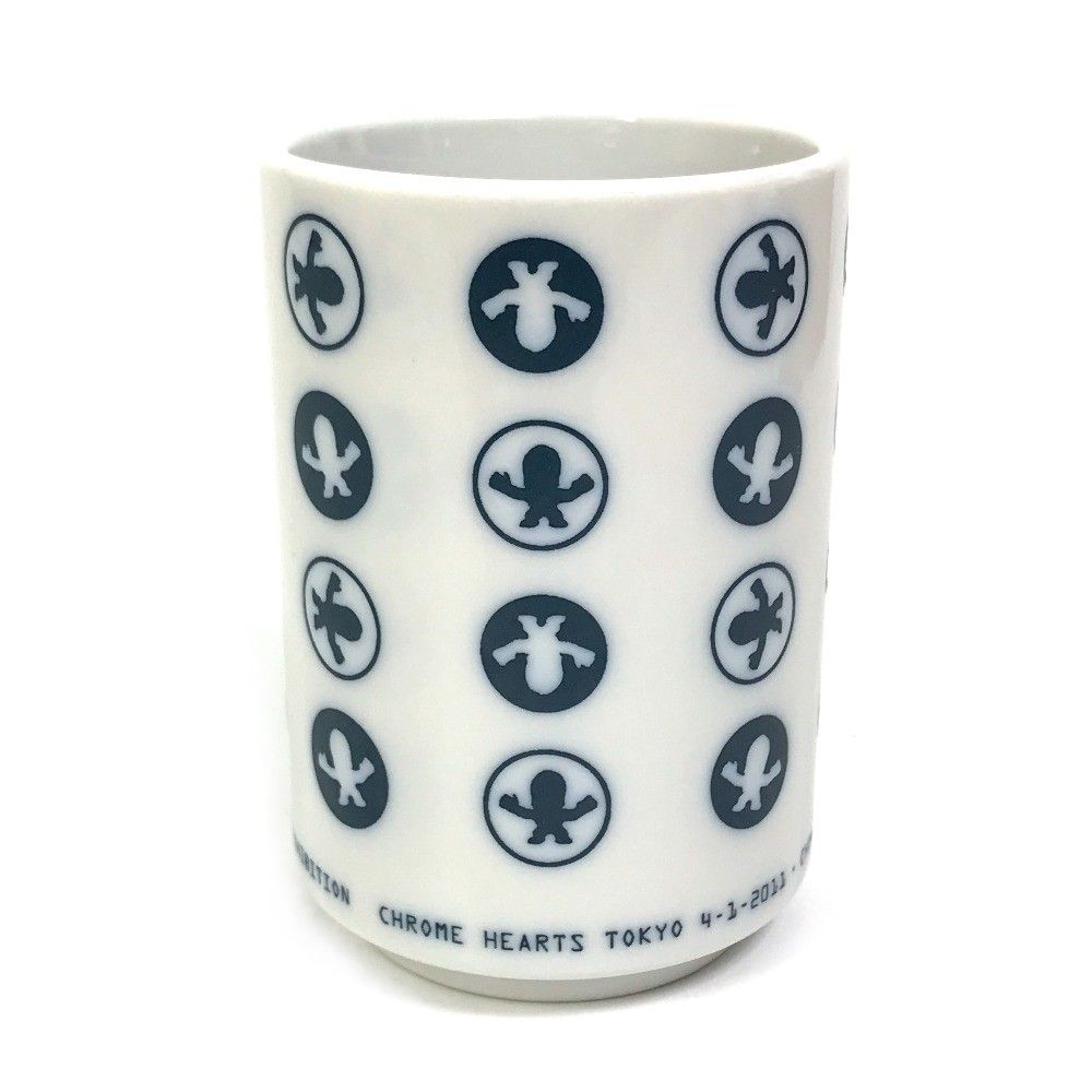 クロムハーツ Chrome Hearts ジョーフォティ 湯呑 コップ 非売品！ クロムハーツ JoeFoti ジョーフォティ コップ 湯呑 陶器 未使用 - メルカリ