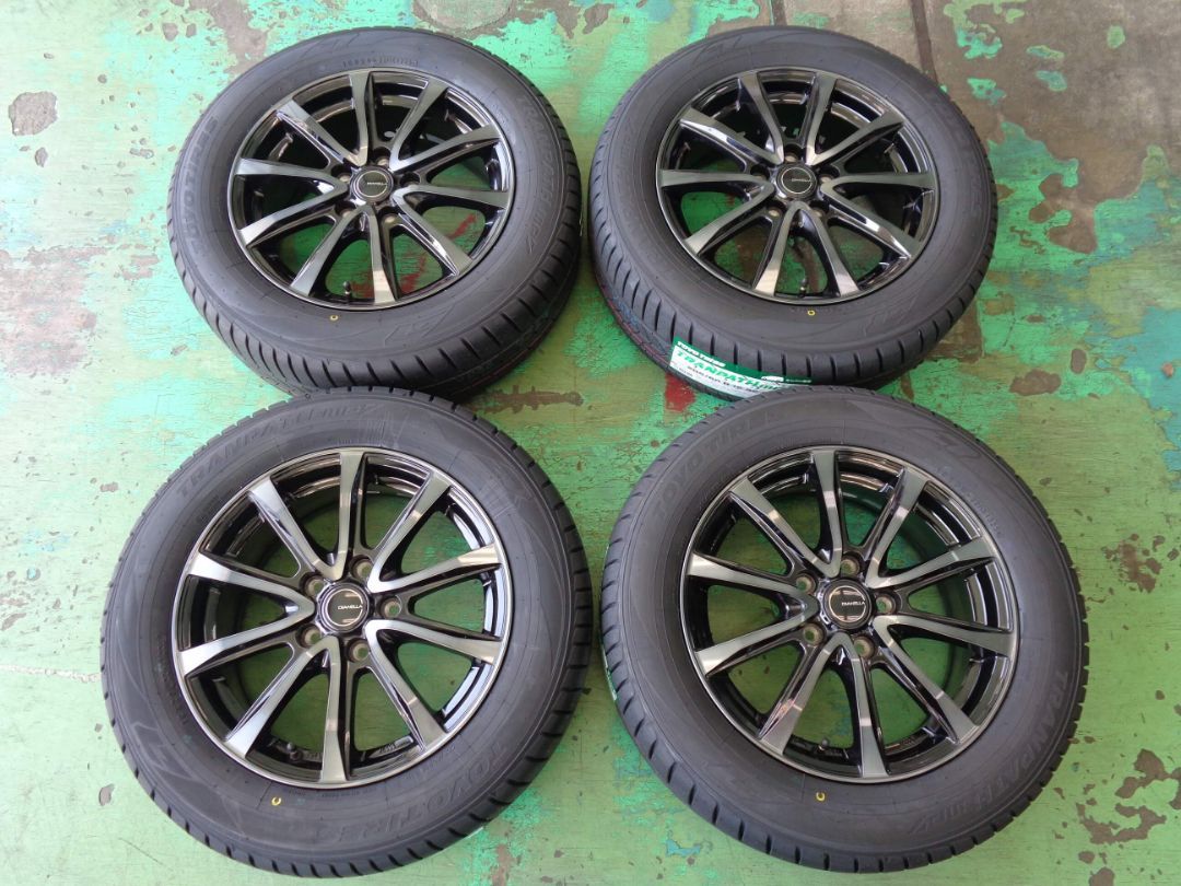 6.5J-16インチ 5H114.3 48 ディアネラ M10 205|60R16 トランパス MP7 ホイール タイヤ 4本
