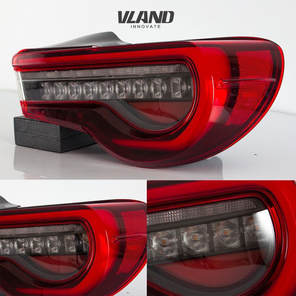 VLAND 流れるLEDテール 86/BRZ シーケンシャル VLAND 流れるウィンカー 86 ハチロク BRZ LEDテールランプ LED