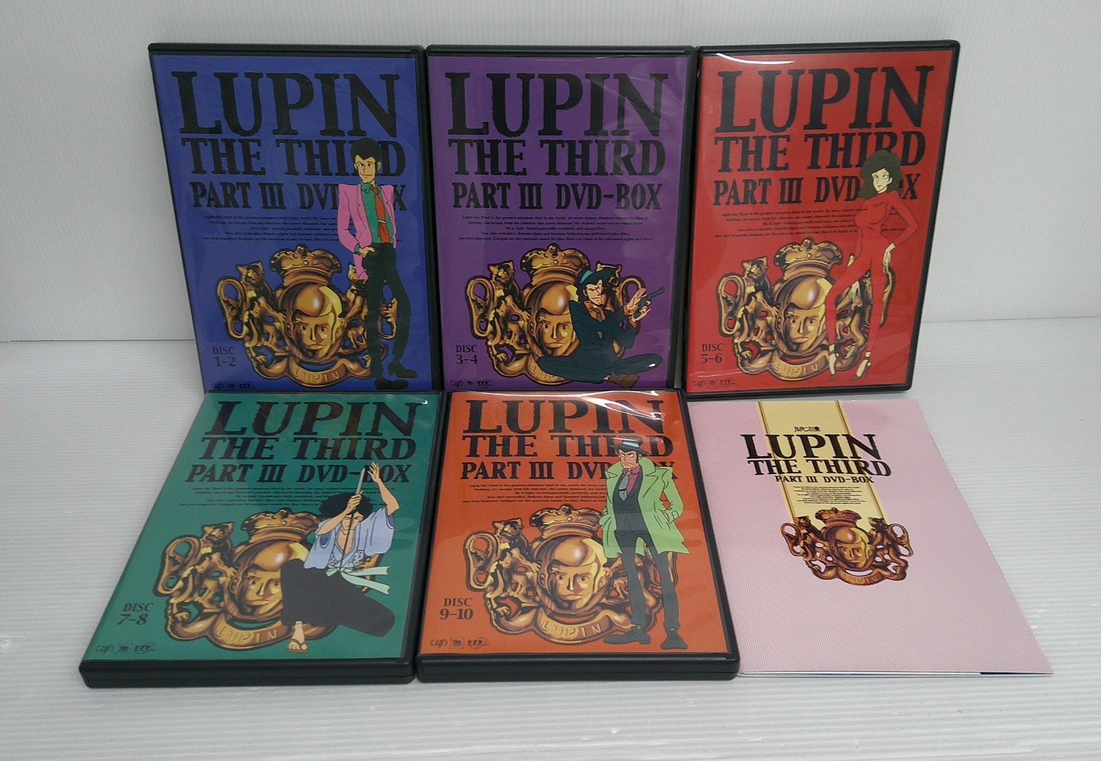 開封品】ルパン三世 PART III DVD-BOX【ディスク傷くもり等有