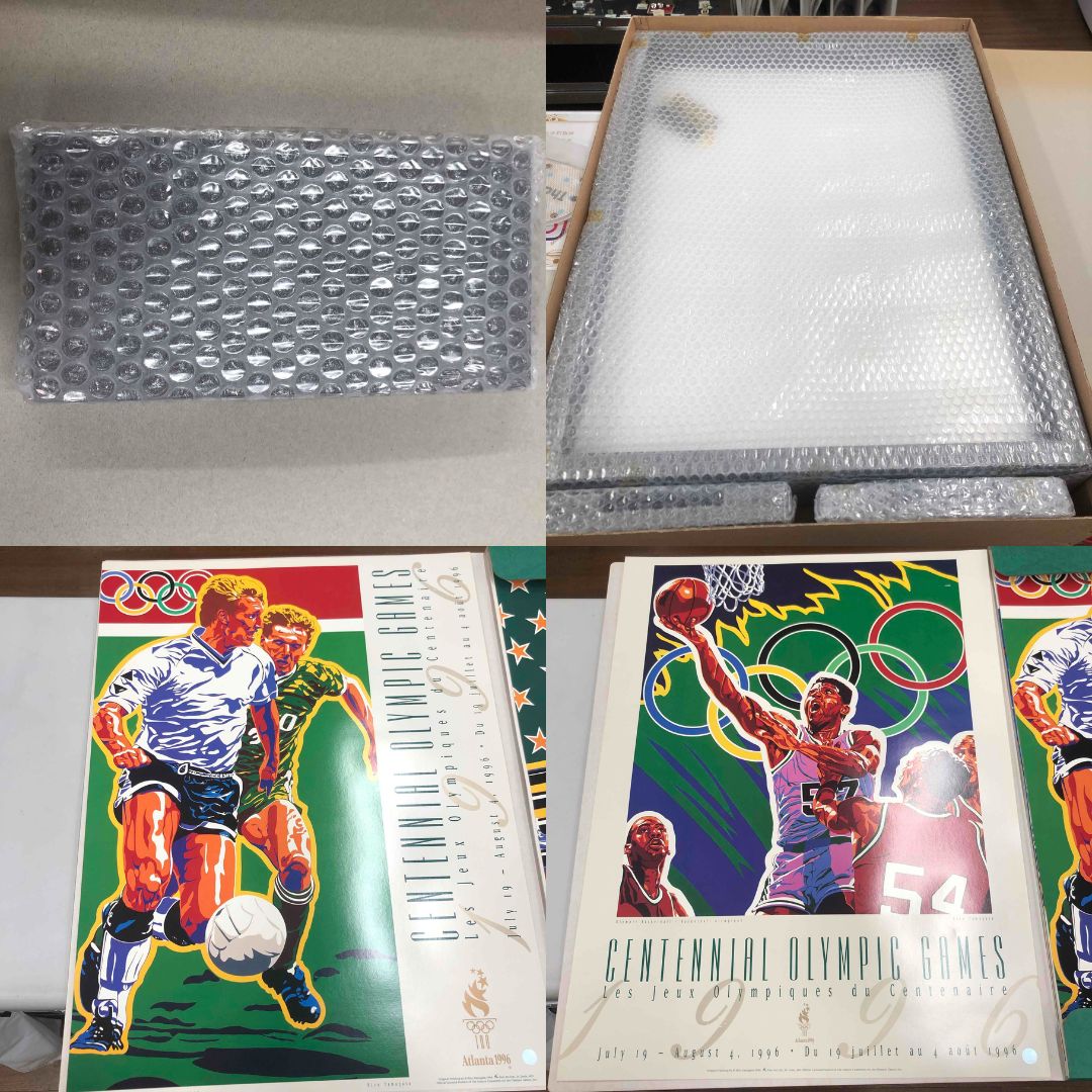 ヒロヤマガタ1996年オリンピックポスター当時もの希少。