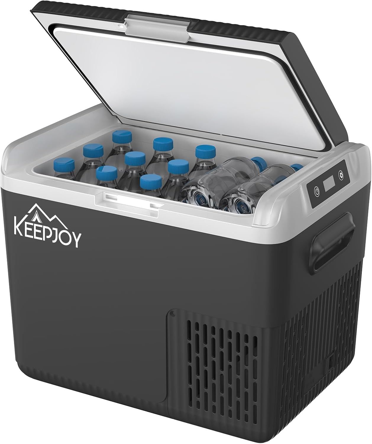 ポータブル冷蔵庫 18L 静音コンプレッサー式冷却システム 車載冷蔵