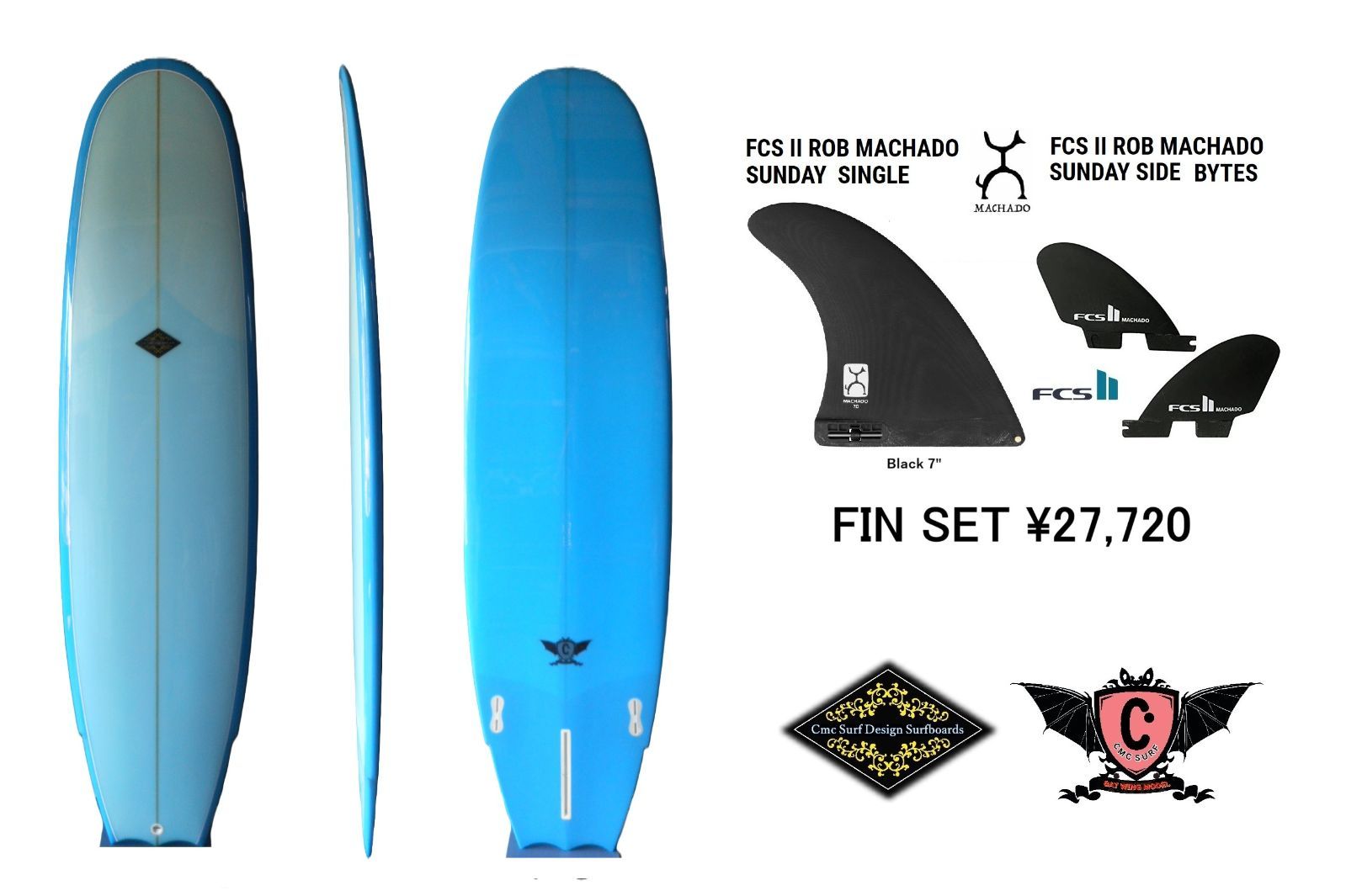 送料無料（一部除く）2025'☆CMC SURFSHOPハンドシェイプ サーフボード