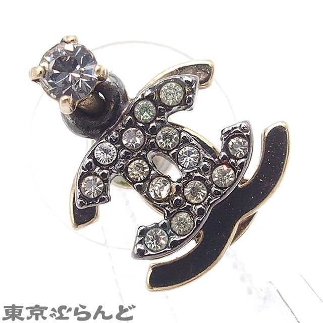 シャネル メタル ココマーク オーバルピアス 06C シャネル CHANEL ダブルココマーク ピアス 06P ゴールドx