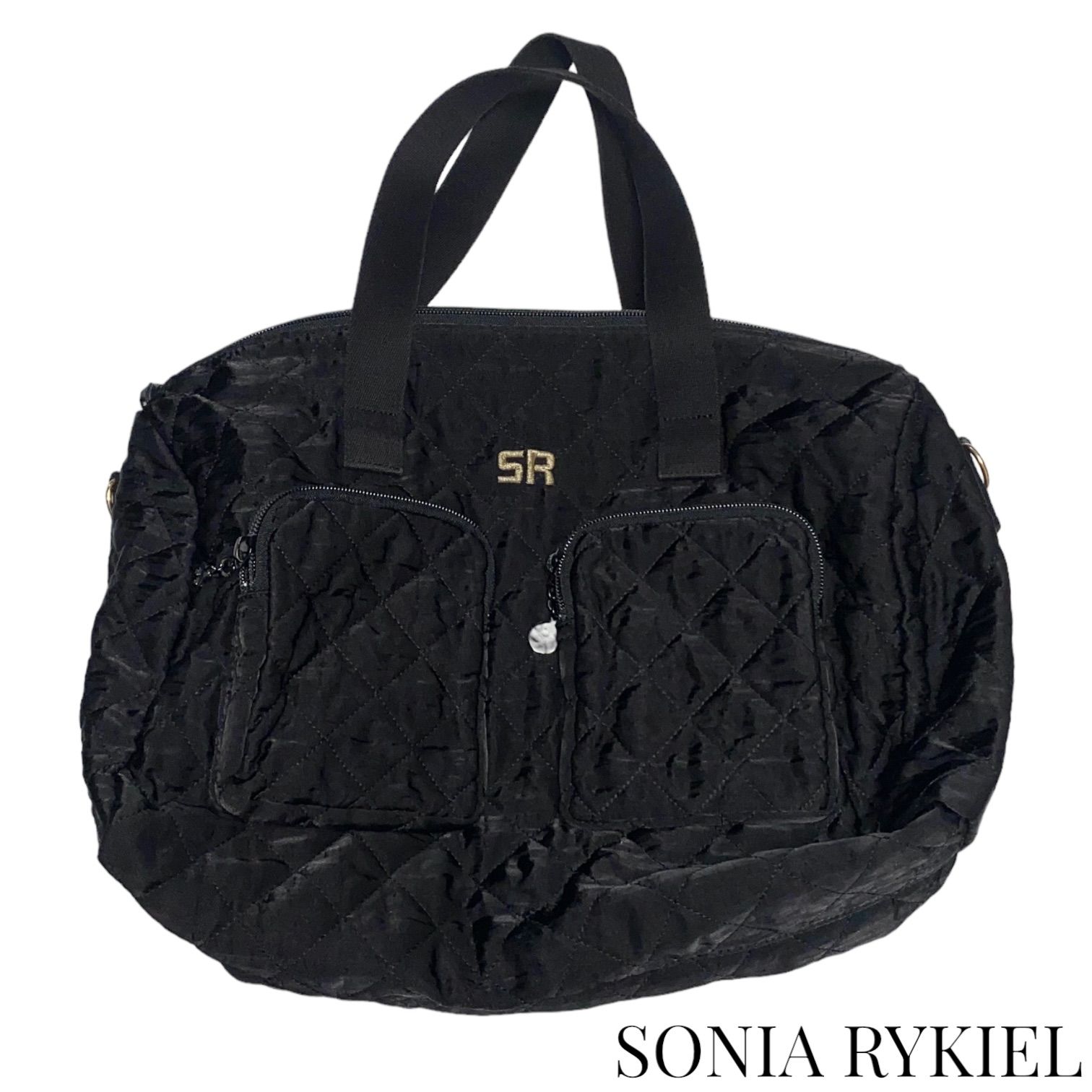 SONIA RYKIEL SACS ソニアリキエル キルティングバッグ - ボストンバッグ