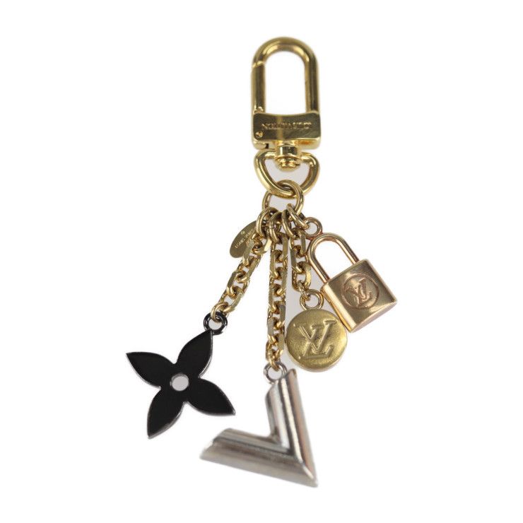 新品✨ルイ ヴィトン キーホルダー LVキーチェーン キーリング メタル LOUIS VUITTON - 【中古】ルイヴィトン キーチェーン