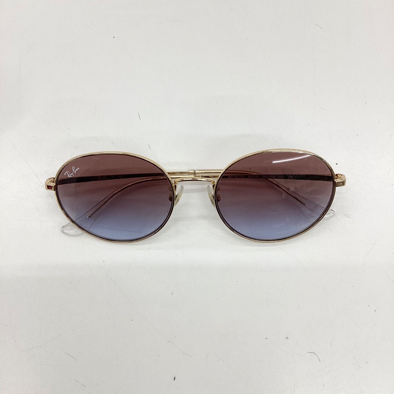 中古 Ray Ban レイバン RB3612D ポリッシュアイリスゴールド メンズ