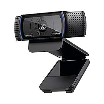 最安値，お買い得 【中古】 ロジクール ウェブカメラ C920r ブラック フルHD 1080P ウェブカム ストリーミング 2年間 その他