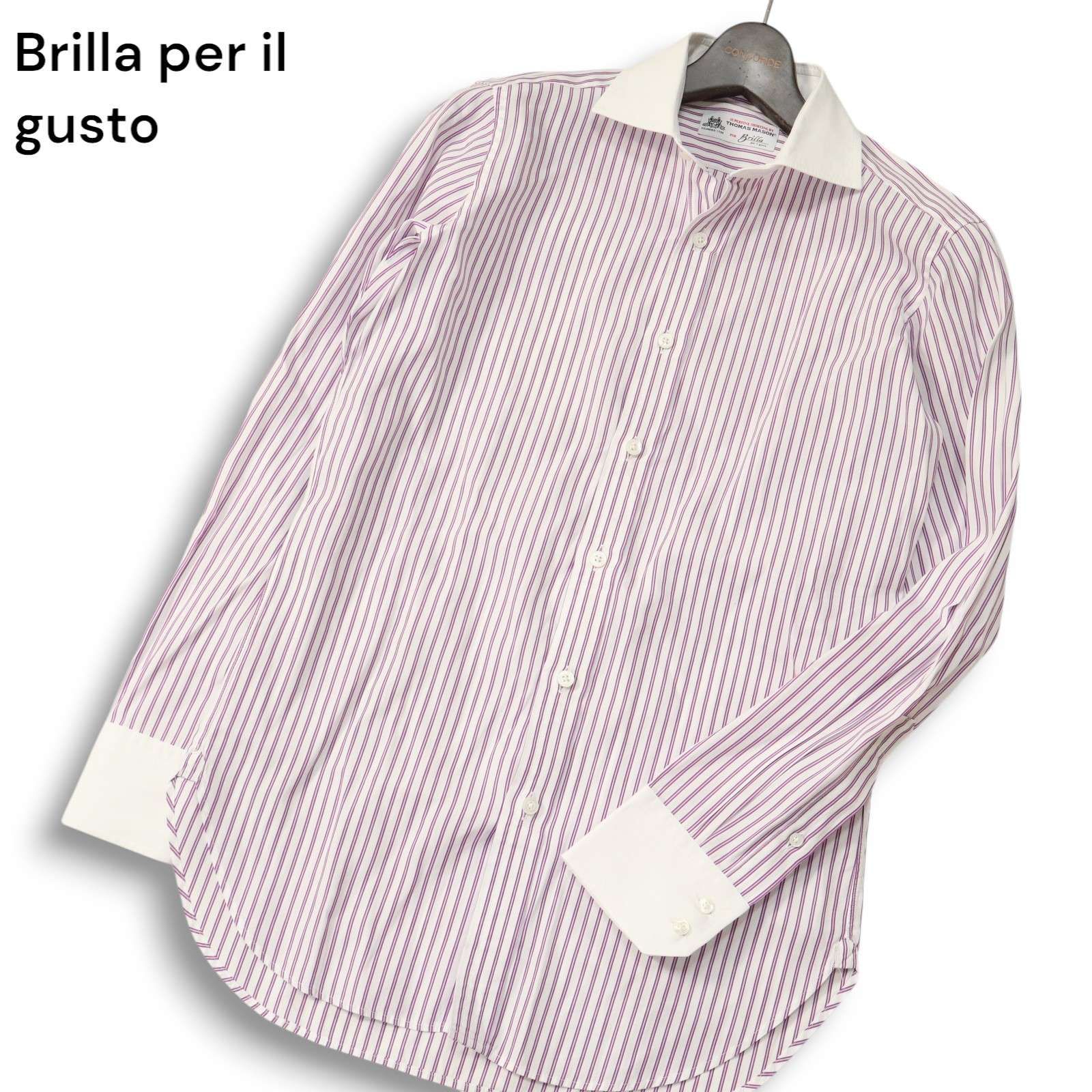 Brilla per il gusto ブリッラ ペル イル グスト × THOMAS MASON 長袖 