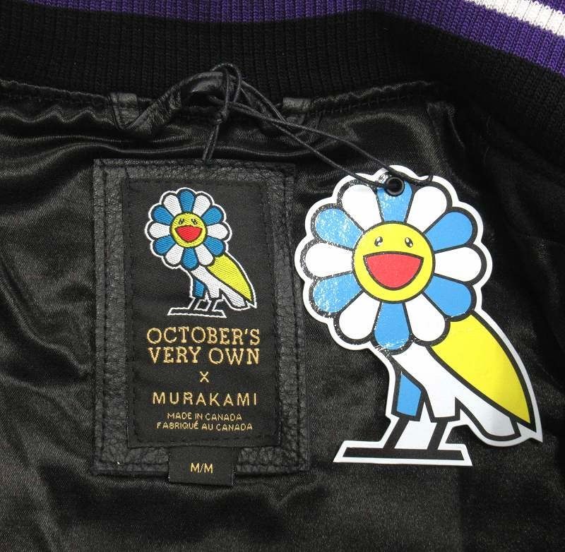 OVO 18aw Octobers Very Own × 村上隆 コラボ レザースリーブ  