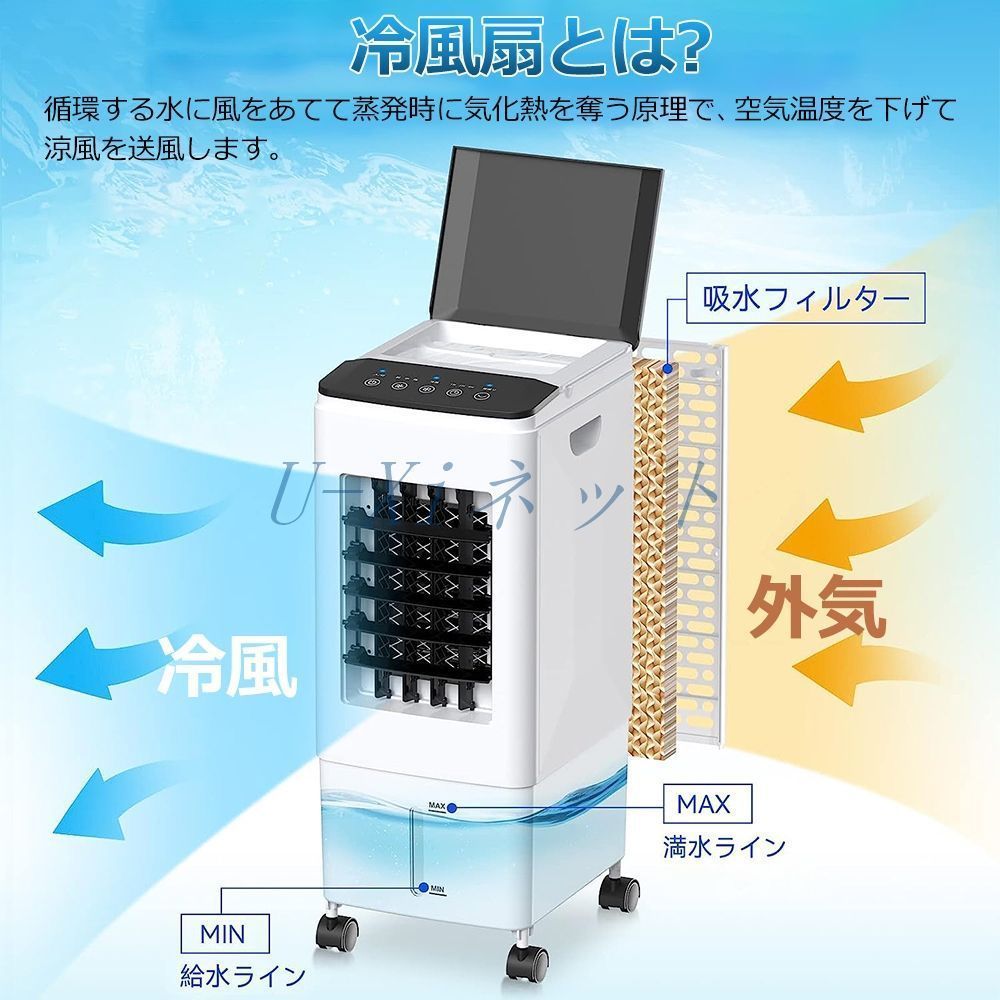 ポータブルエアコン サーキュレーター