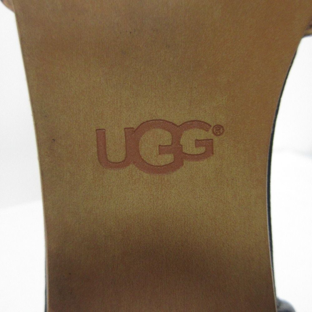 良品 UGG アグ W Lea Calf Hair Leopard ハラコ レオパード柄