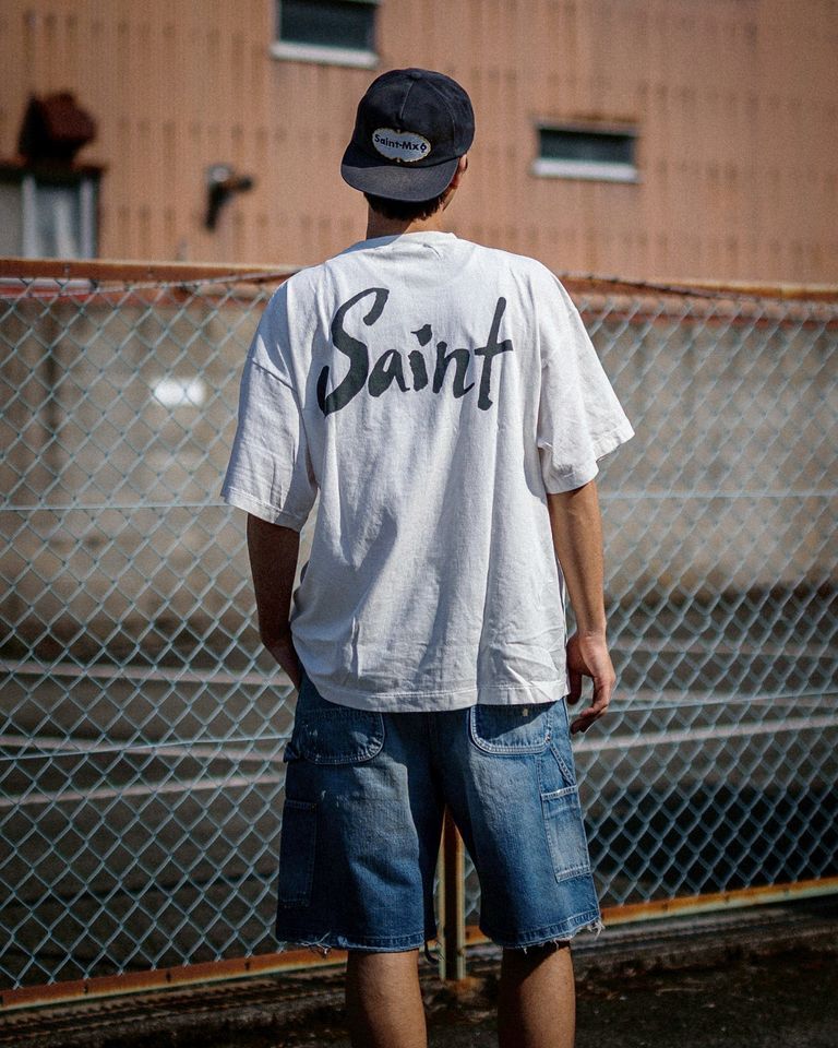 一瞬で爽やかSAINT MICHAELセントマイケルSUPER DIRTY 半袖