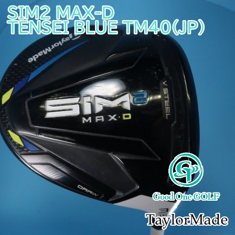 レディースフェアウェイウッド テーラーメイド SIM2 MAX-D|TENSEI BLUE TM40 JP |L|16 7668