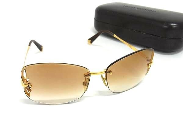 【美品】LOUIS VUITTON リリー サングラス Z0371U LOUIS VUITTON ルイヴィトン サングラス リリー Z0371U ブラウン