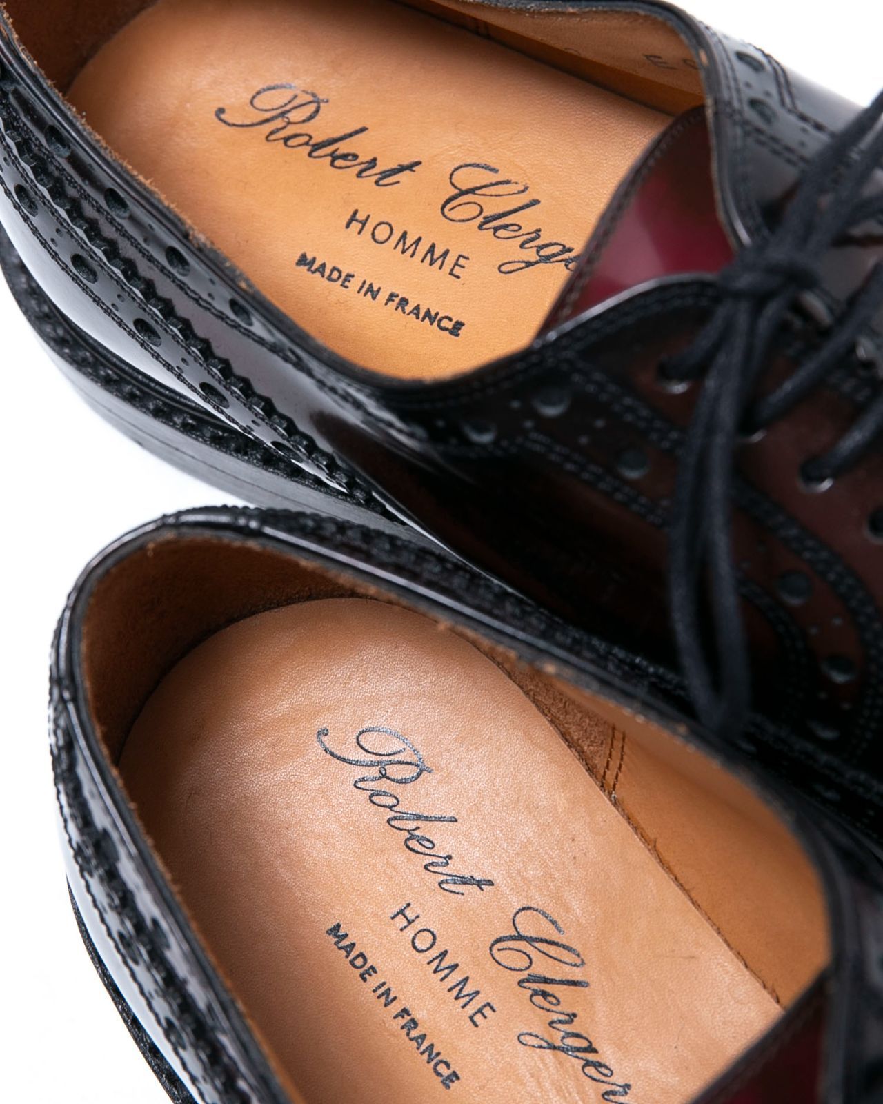 ROBERT CLERGERIE ロベール クレジュリー サイドジップ ウェッジソール