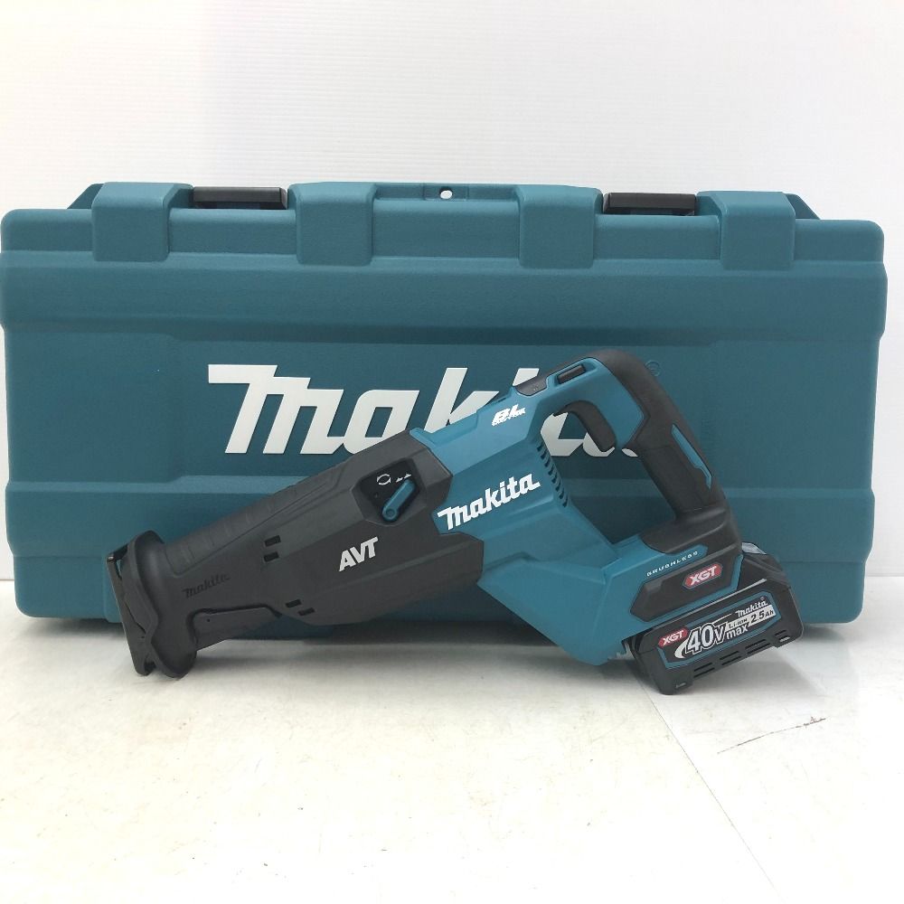 makita マキタ 40Vmax 2.5Ah 充電式レシプロソー ケース 充電器 バッテリ2個セット JR002GRDX ♥品