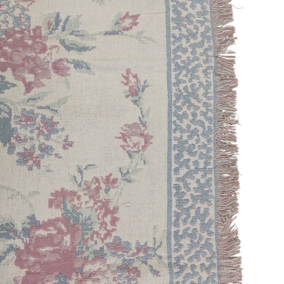 VINTAGE - vintageラグ カーペット フラワー 水彩風 963 1dc4912a1eb18231fd28aa276fbb06