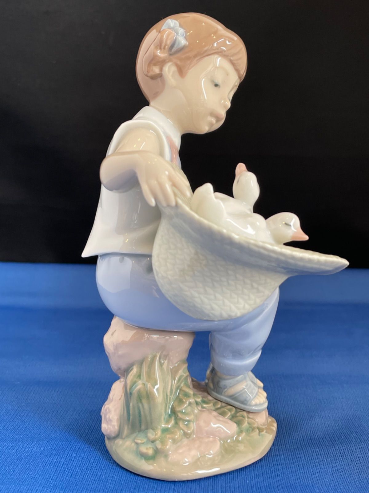 LLADRO リヤドロ ＃6759 アヒルとおしゃべり 陶磁器人形 西洋工芸 置物