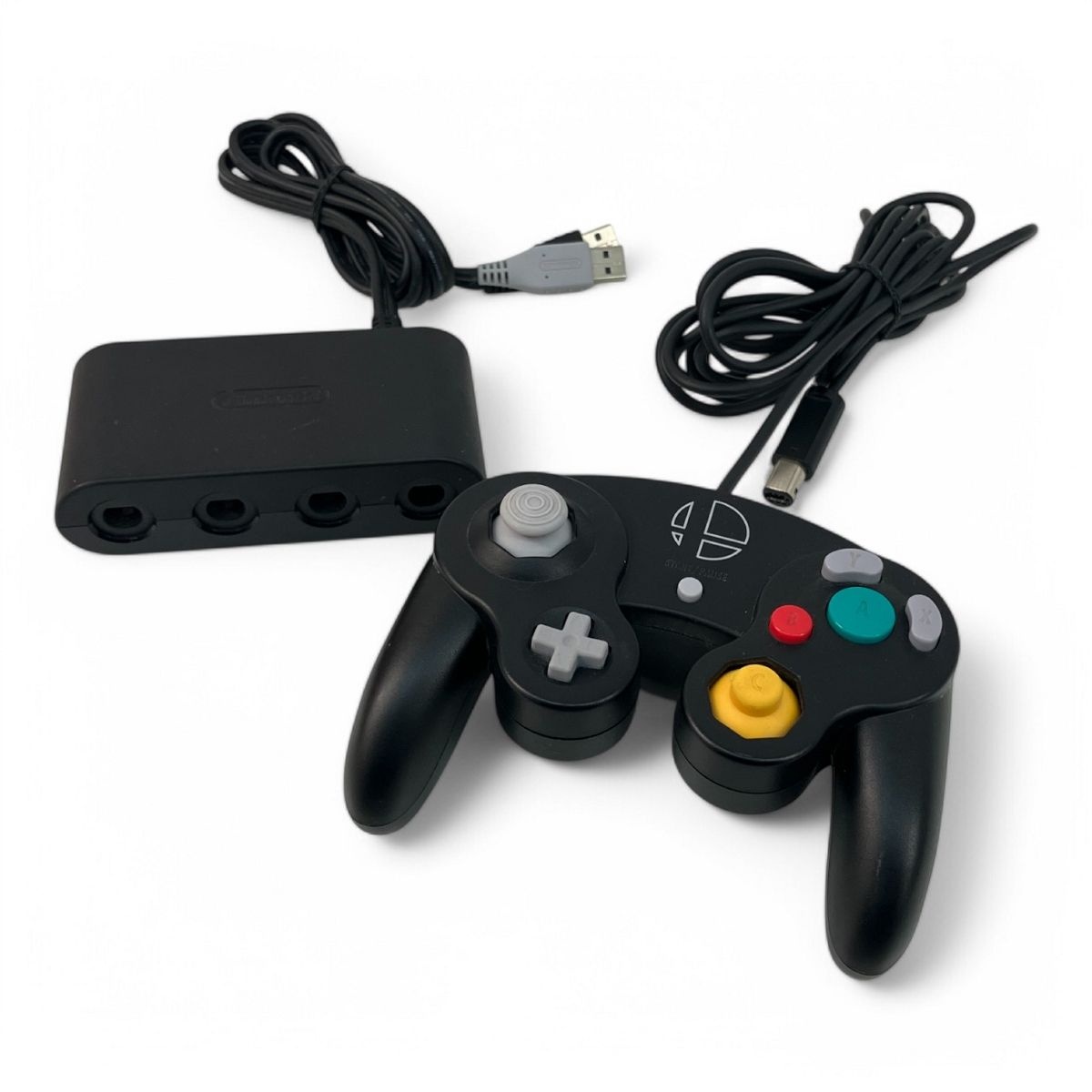 Nintendo DOL-003 ゲームキューブ コントローラ WUP-028 ゲームキューブ コントローラ接続タップ 任天堂 Z9893716