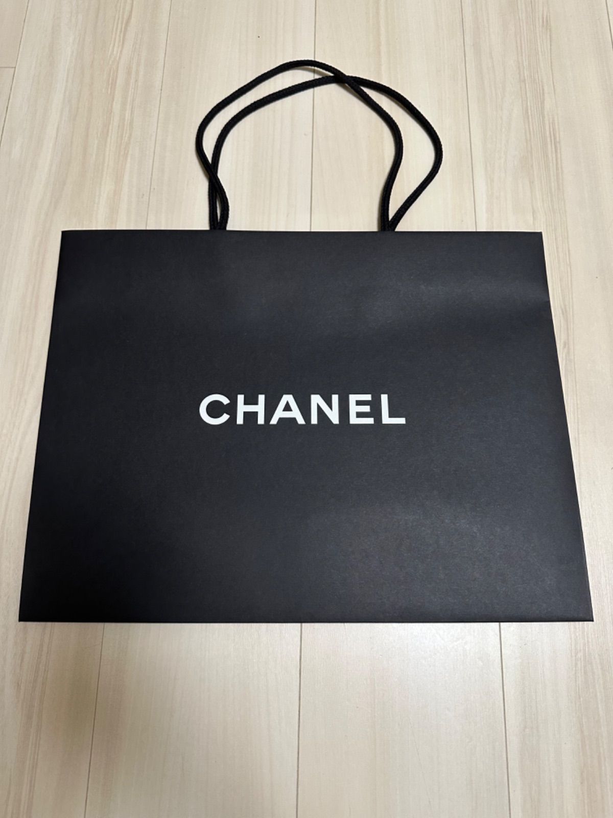 CHANELシャネル ショップ袋 ショッパー 紙袋 黒 大 5枚セット - メルカリ