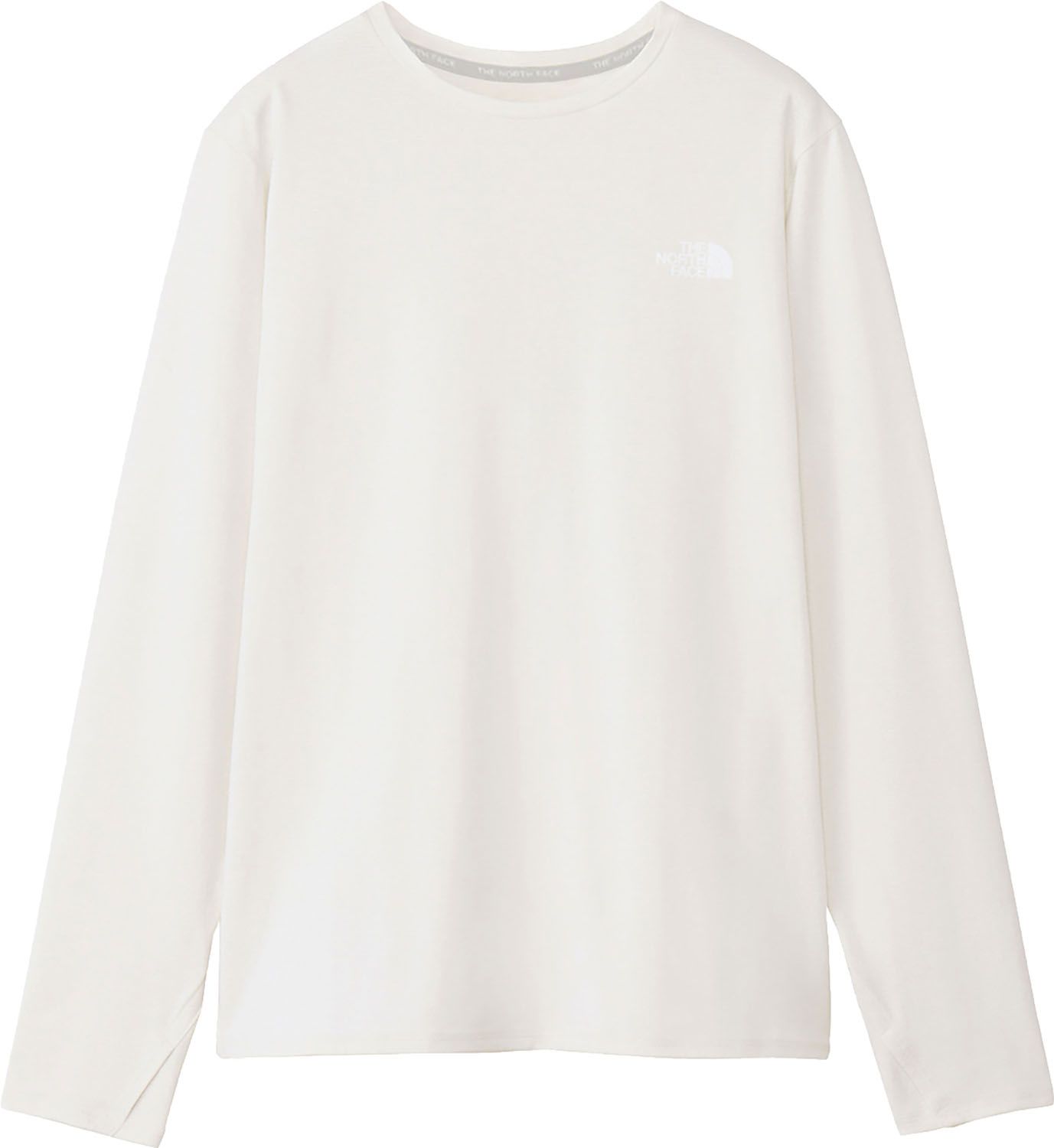 ザ ノース フェイス THE NORTH FACE アウトドア ロングスリーブエンデューロクルー レディース 長袖 Tシャツ ロンT カットソー ランニング 吸汗速乾 軽量 はっ水 ドライ 抗菌防臭 紫外線 UVカット NTW62 GS グレイッシュホワイト