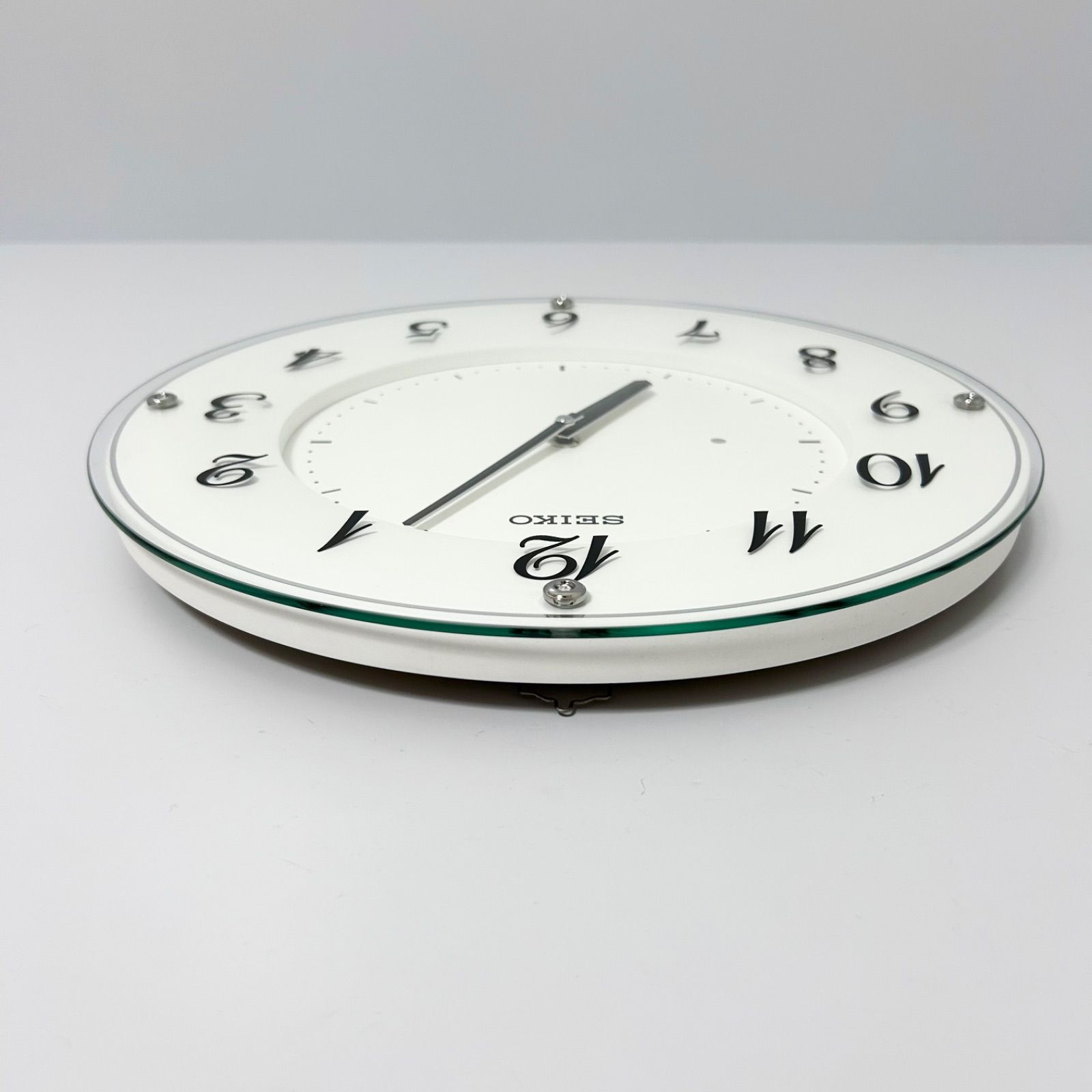 SEIKO 電波掛時計 廃盤 SEIKO セイコー 壁掛け時計 正規品 ラ・クロック KX503W ホワイト