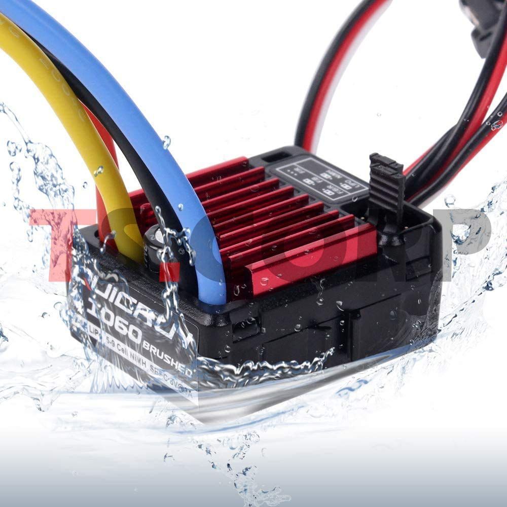 [TS.CORP] HobbyWing QuicRun WP 1060 Brushed ESC アップグレード版