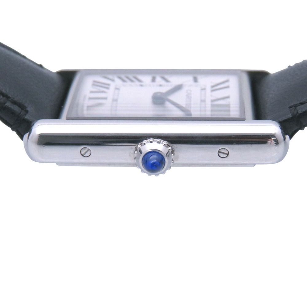 美品 カルティエ タンクマスト LM WSTA0059 ソーラークオーツ 腕時計  