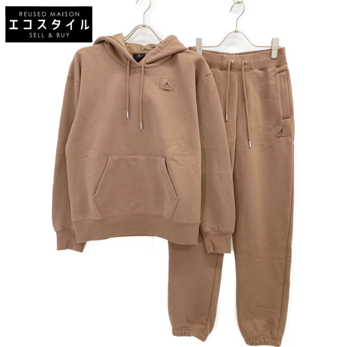 NIKE ナイキ ﾌﾞﾗｳﾝ ｴｱｼﾞｮｰﾀﾞﾝ ｽｳｪｯﾄ ｾｯﾄｱｯﾌﾟ FV7050-223 XS