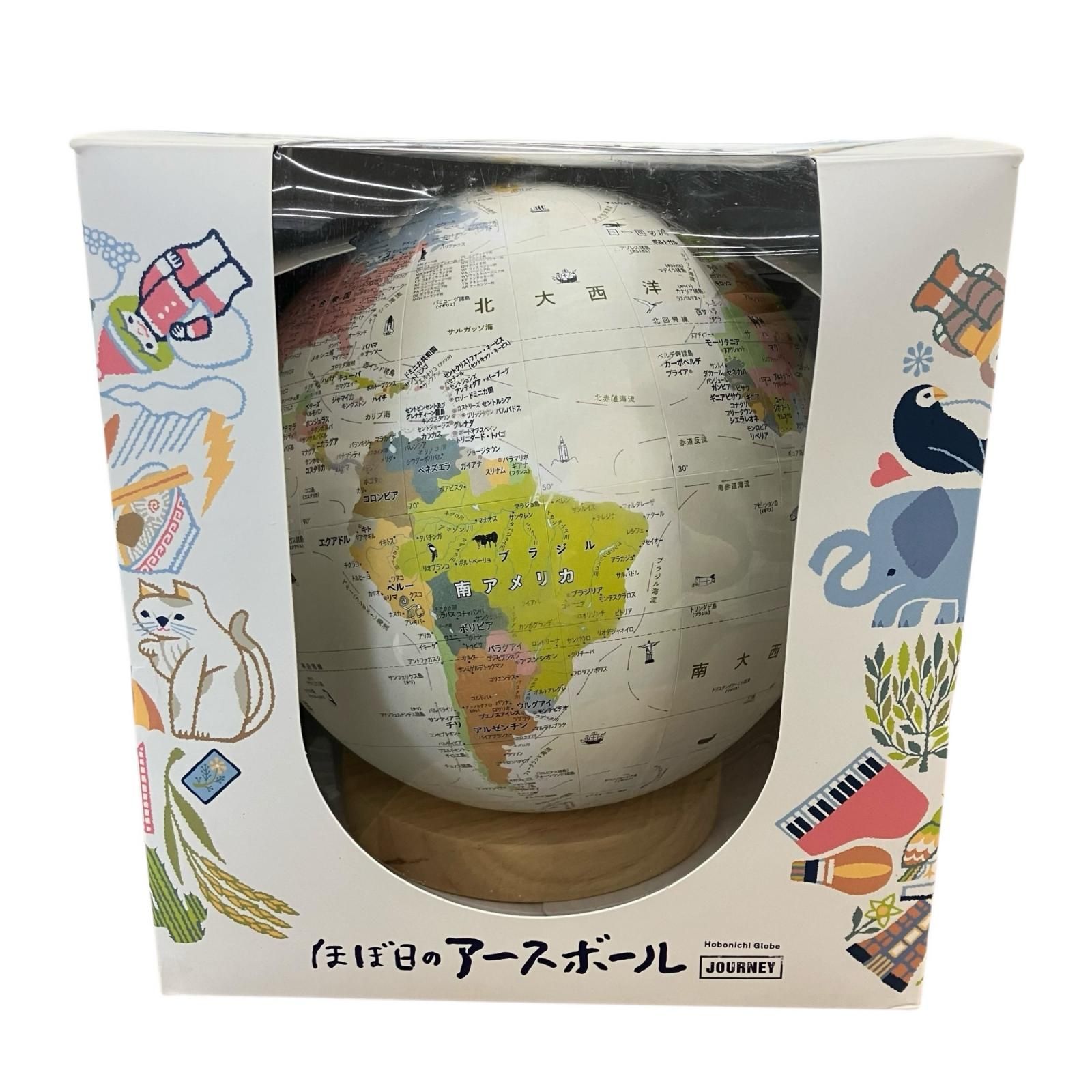 SG00001 ほぼ日のアースボール 地球儀 ホワイト