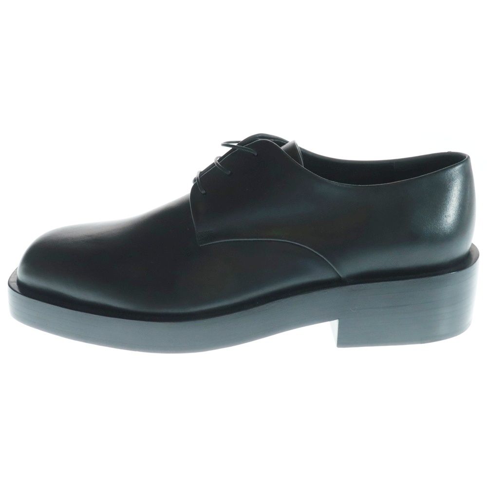 【新品未使用】JIL SANDER ブラックレザーシューズ Jil Sander Leather lace-up Shoes | Black | FARFETCH