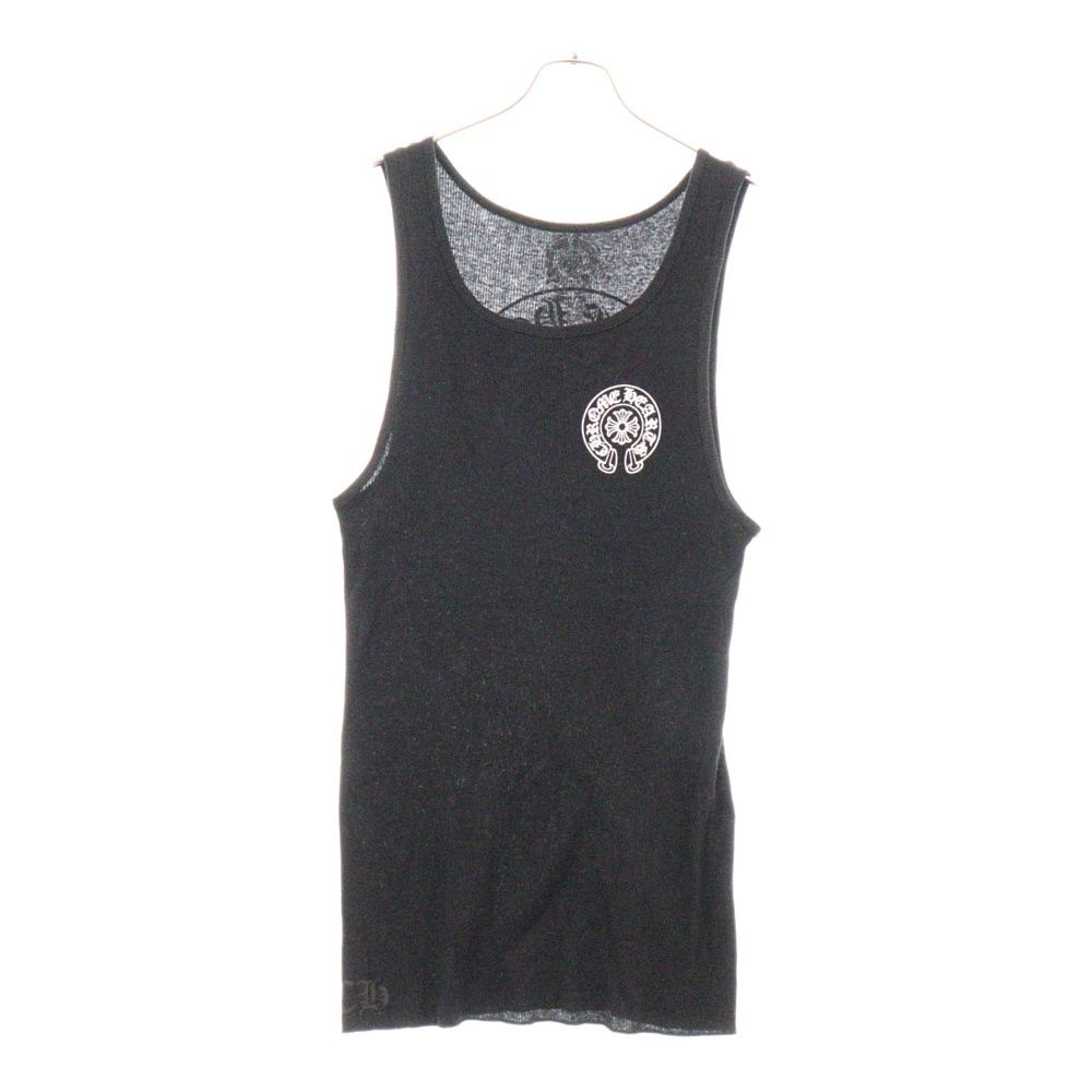 CHROME HEARTS ブラック タンクトップ クロムハーツ ブラックレザータンクトップ - SHENGLI ROAD MARKET