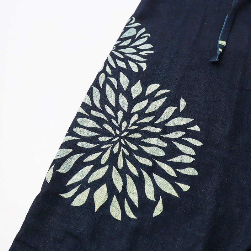 パラスパレス Pal'las Palace コットン 抜染 インディゴ ラップ