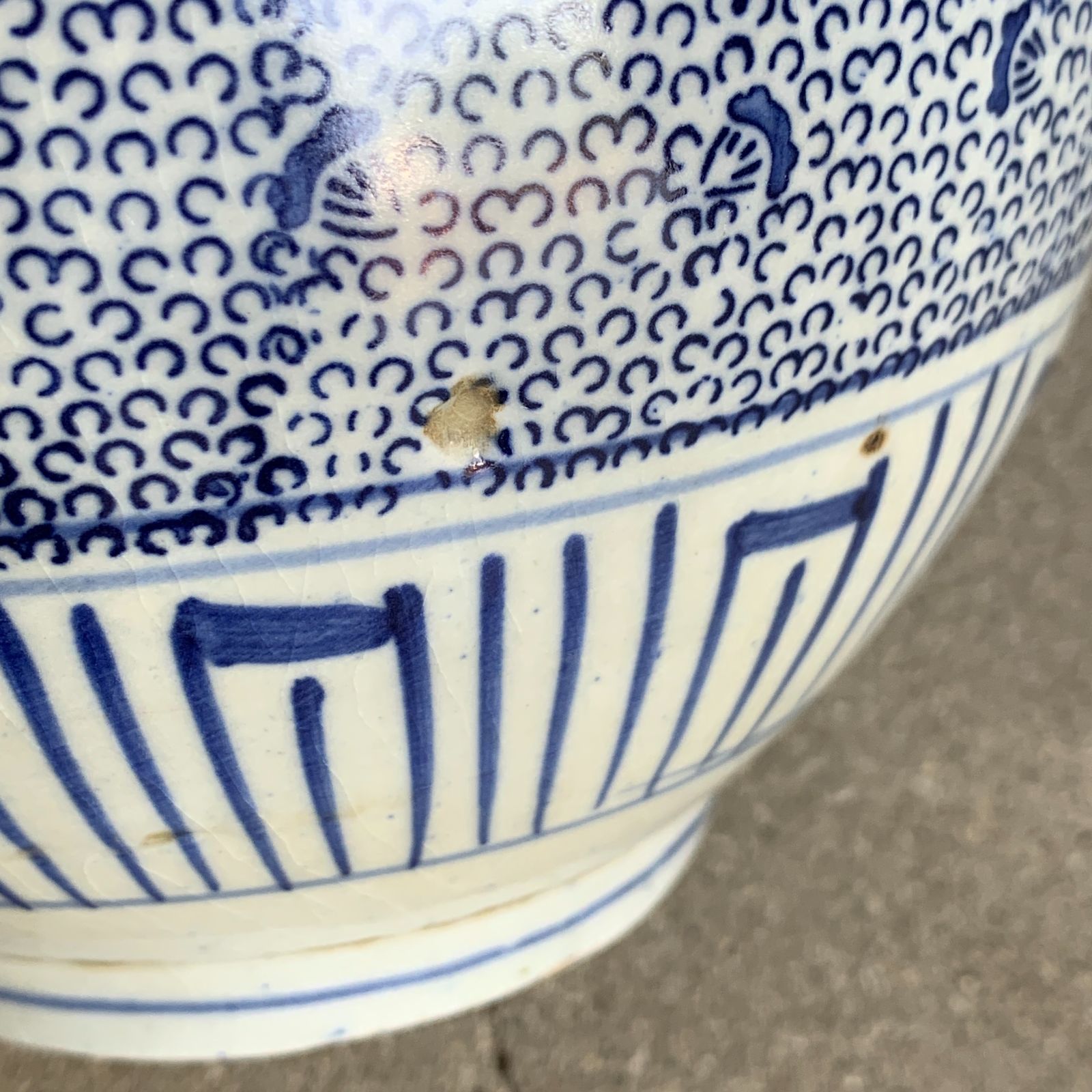 古伊万里 印判 微塵唐草 大徳利 花器 花瓶 /HM-0149 - メルカリ