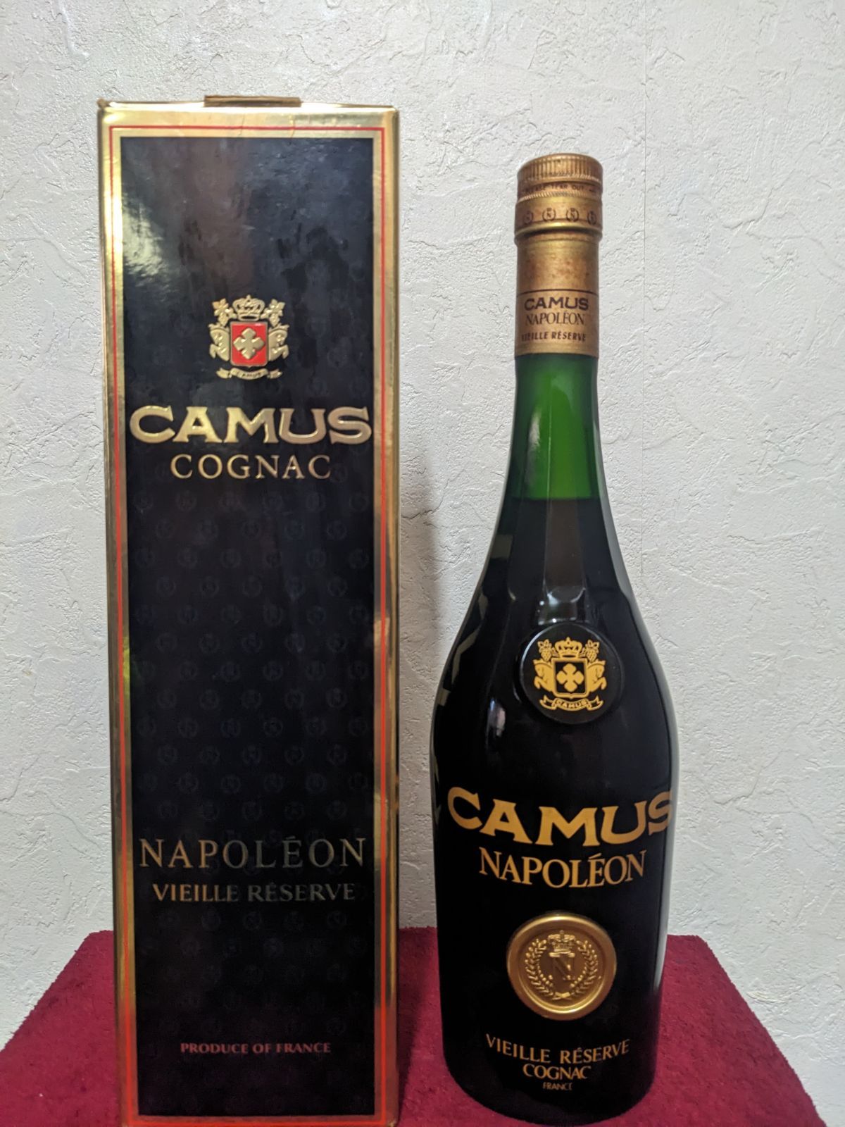 未開栓】古酒カミュ ナポレオン エクストラオールド 700ml 40度 1417グラム ブランデー コニャック CAMUS NAPOLEON  VIEILLE RESERVE - メルカリ