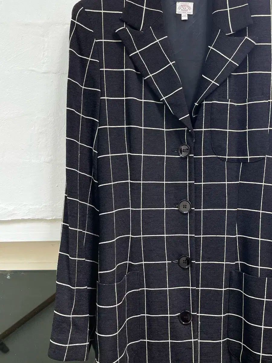 チェック トレンチ