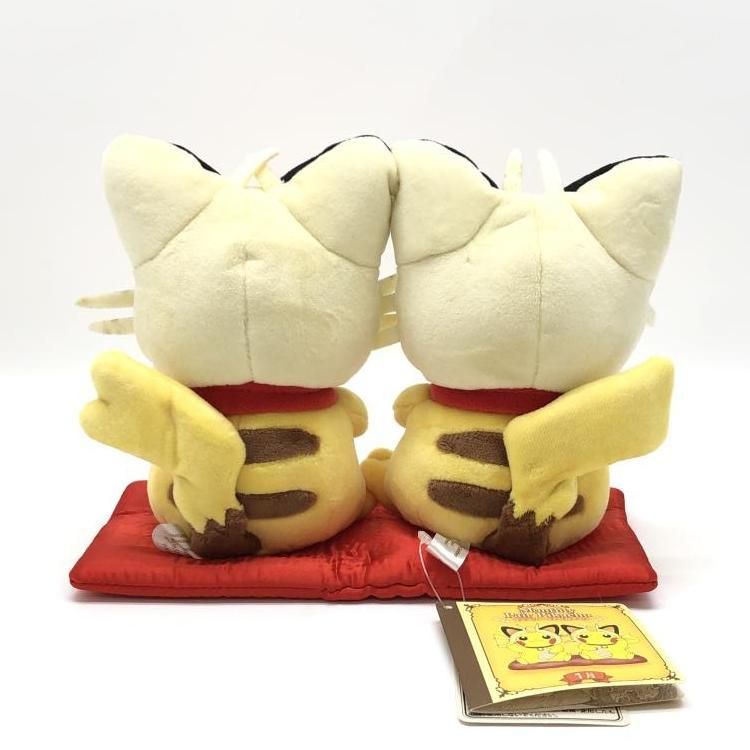【美品タグ付】2017年1月 マンスリーペアピカチュウ タグ付き美品 中古】タグ付/傷み有り）マンスリーペアピカチュウ 2017 1月[24