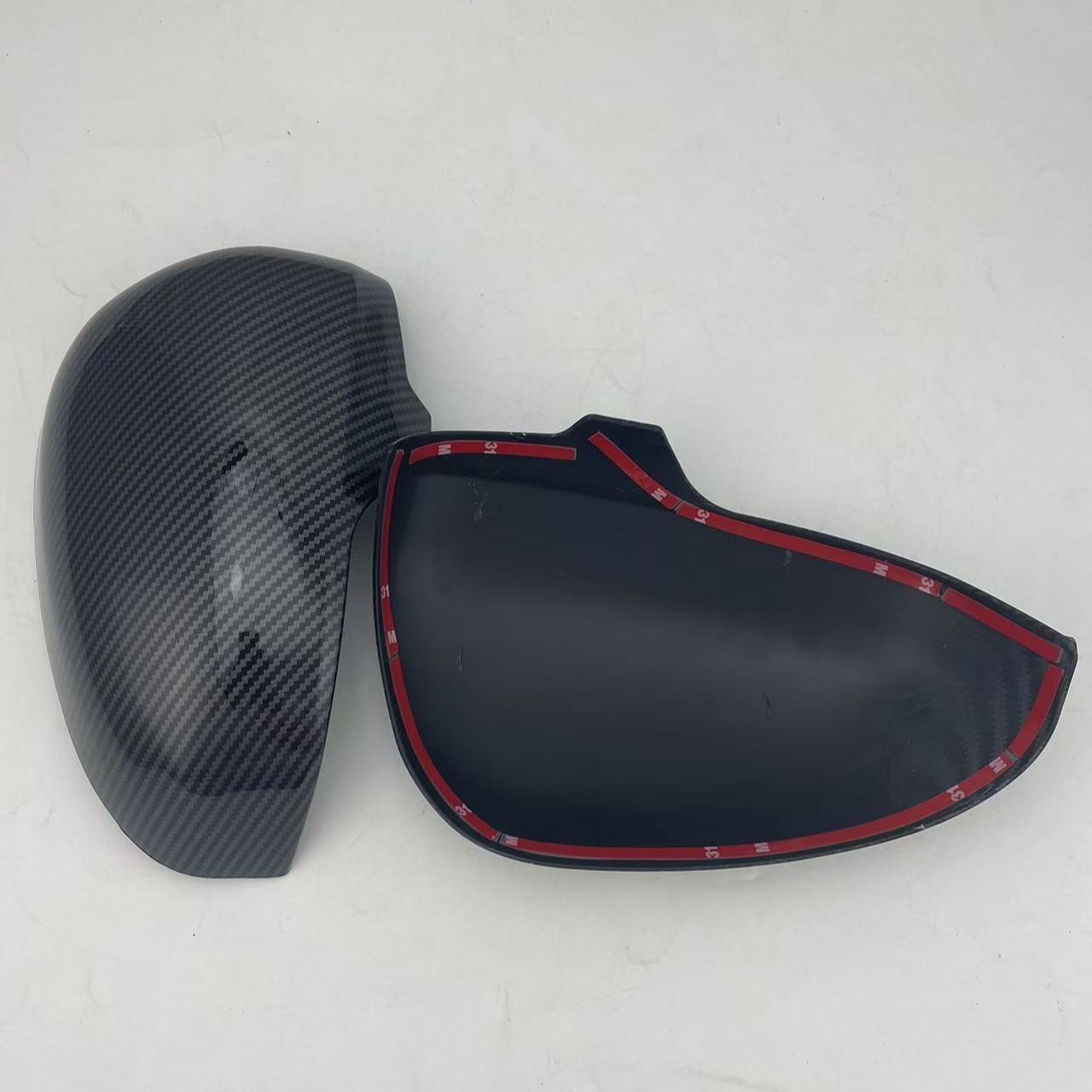 トヨタ プリウス30系 ドアミラーカバー カーボン調 サイドミラーガーニッシュ 左右セット FFCRYSTALESIA_COM