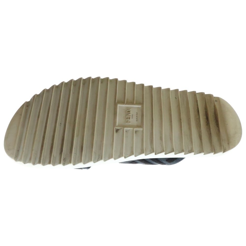 FENDI (フェンディ) FF Logo Cross Slider Slippers FFロゴ