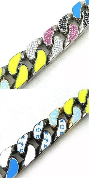 美品△LOUIS VUITTON ルイヴィトン MP3066 ブラスレ・チェーン