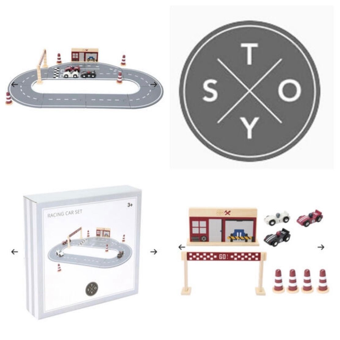 【新品】STOY レーシングカーセット