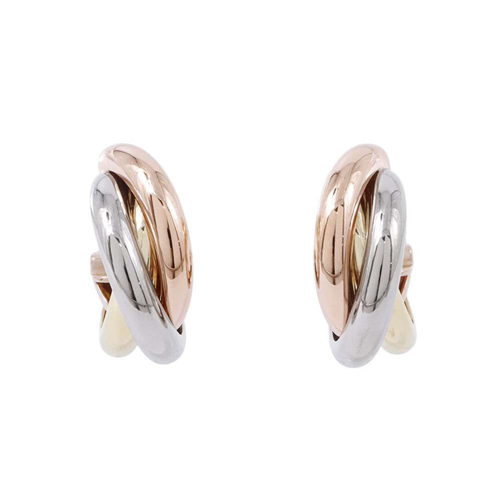 カルティエ ピアス トリニティ イヤリング クラシックモデル