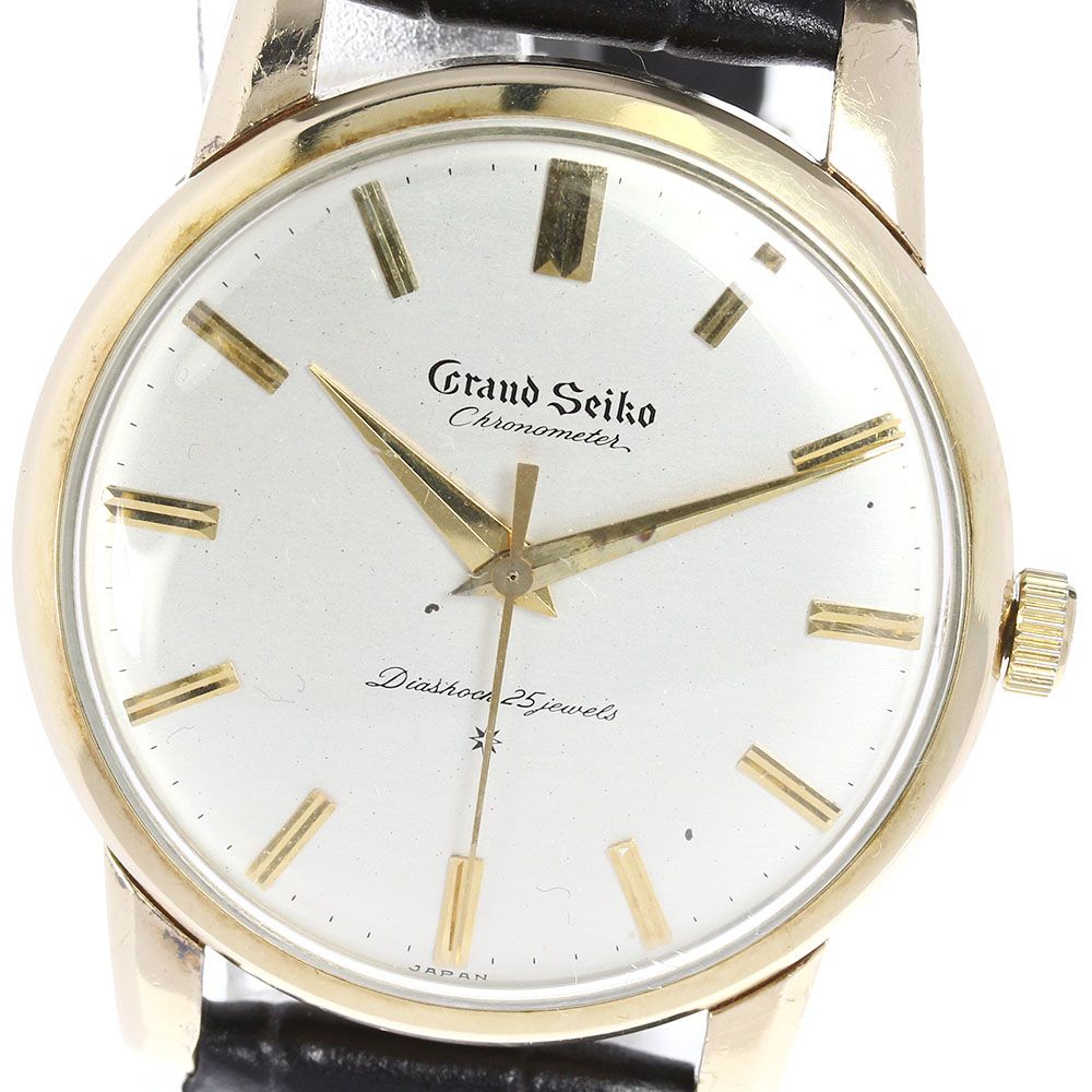 セイコー SEIKO J14070E グランドセイコー ファーストモデル cal.3180 初期型 プリントロゴ 手巻き メンズ_632099