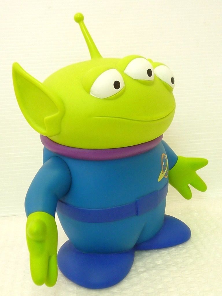 【レア品】【美品】リトルグリーンメン 特大フィギュア＆チョコレートキット Disney - トイストーリー 20周年 リトルグリーンメン プレミアム