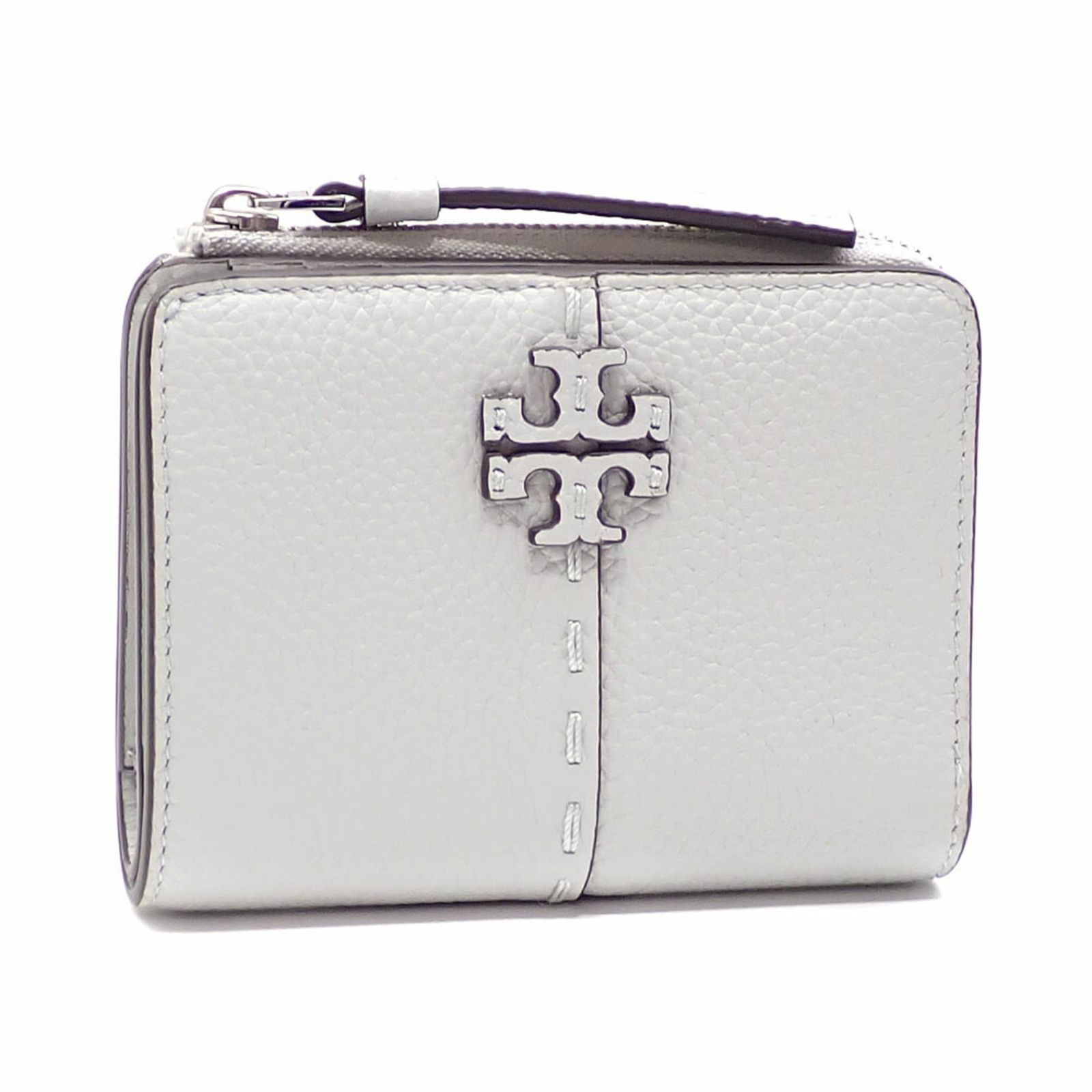 トリーバーチ Tory Burch トリーバーチ マックグロー 二つ折り財布 レディース ブルー レザー 64522 McGraw